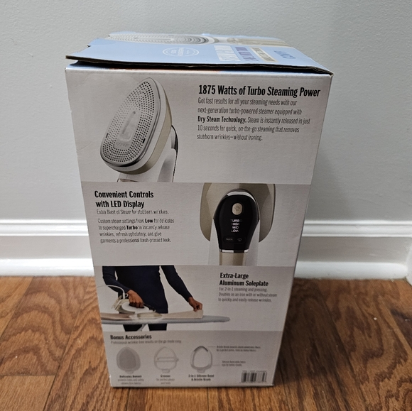 Conair Extreme Steam 2-in-1 Handheld Turbo Steamer Iron - Picture 4 of 8